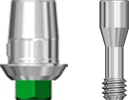 Picture of Digital Abutmnet for scan flag Internal Hex 3.5 Platform
(includes abutment screw) option for Intraoral Scan Post product (BlueSkyBio.com)